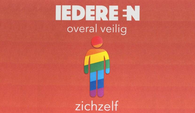 Tekst: Iedereen overal veilig zichzelf